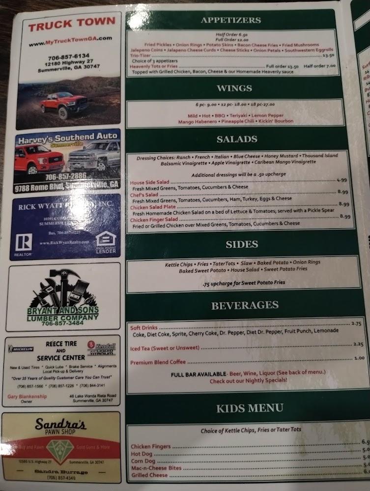 The Willow Tree Grill Menu image 1